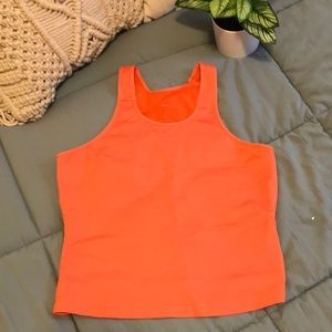 Orange Nike top